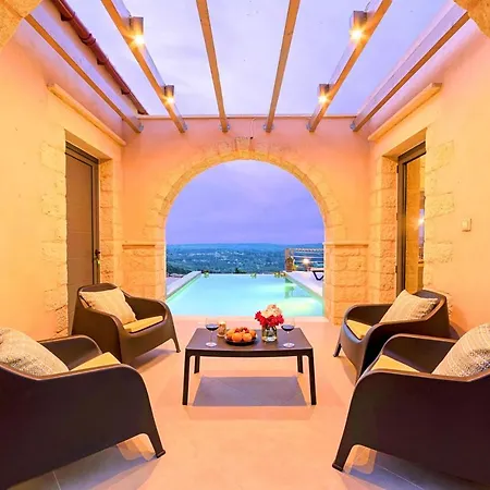 Villa Vardis Heated Pool Vryses Exterior photo