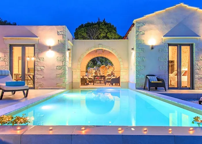 Villa Vardis Heated Pool
